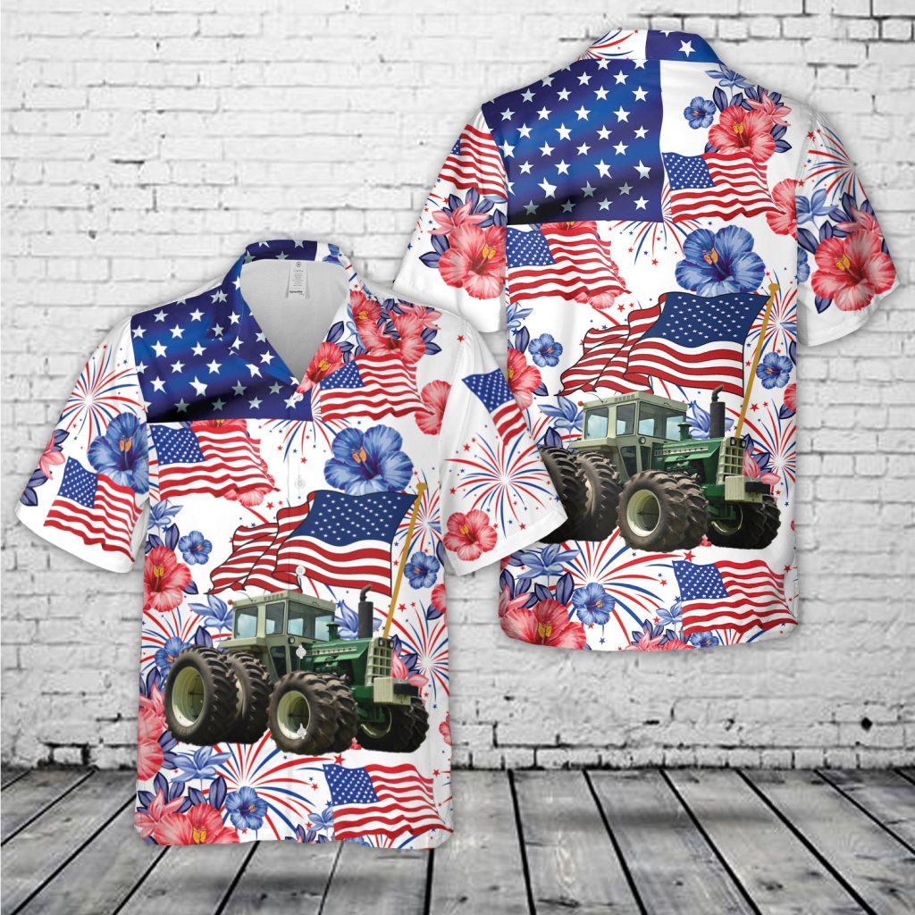 Oliver Tractor  4th Of July Hawaiian Shirt NNA