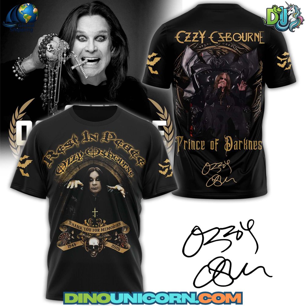 Ozzy Osbourne T-Shirt Hoodie Or Zip-up Hoodie NNA