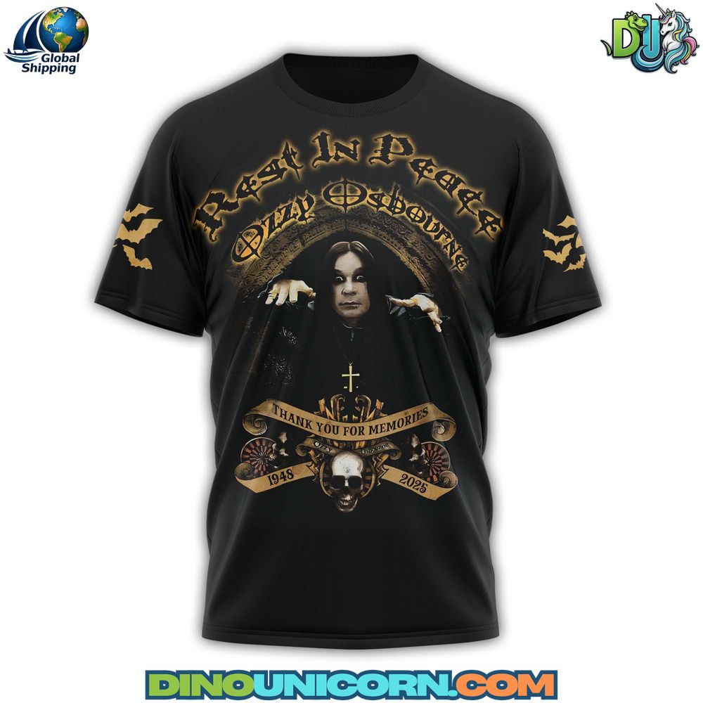 Ozzy Osbourne T-Shirt Hoodie Or Zip-up Hoodie NNA - Image 2