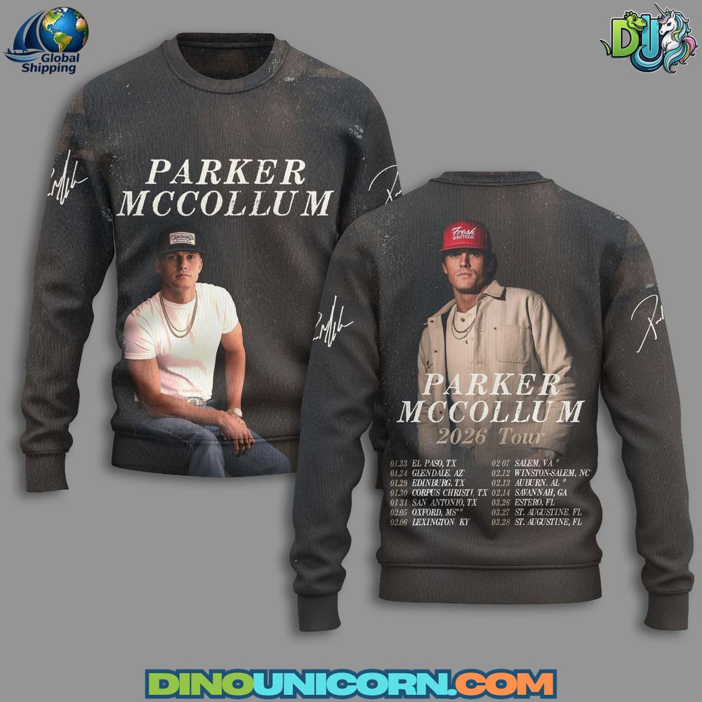 Parker McCollum 2026 Tour T-Shirt Hoodie Or Zip-up Hoodie NNA - Image 2