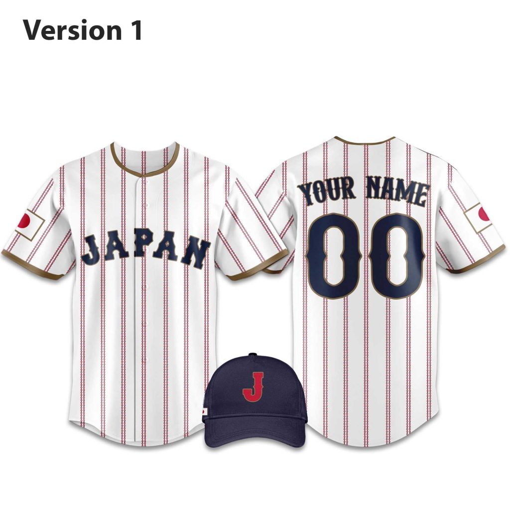 Personalized Japan Baseball 2026 World Baseball Classic Jersey NNA