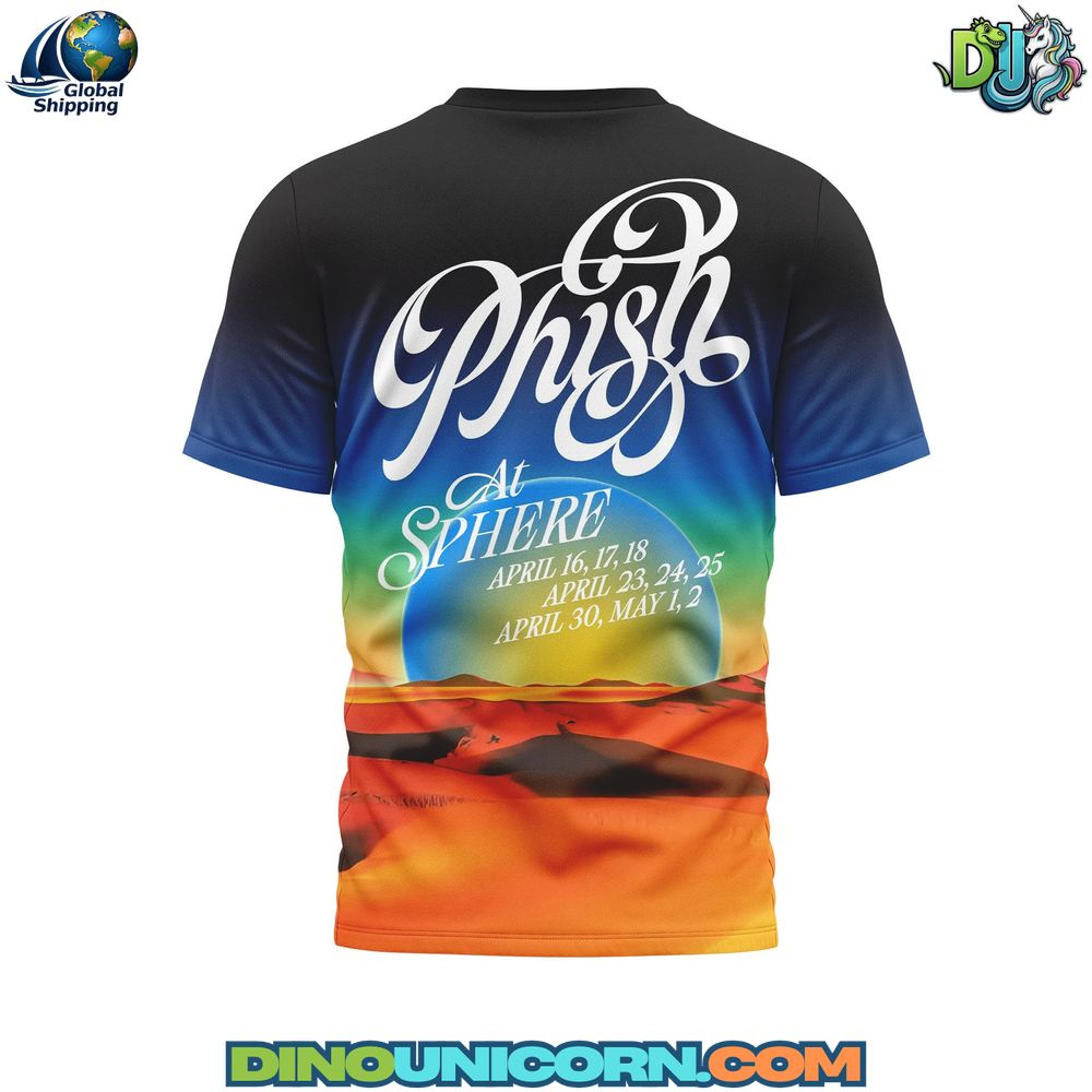 Phish At Sphere T-Shirt Hoodie Or Zip-up Hoodie NNA - Image 3