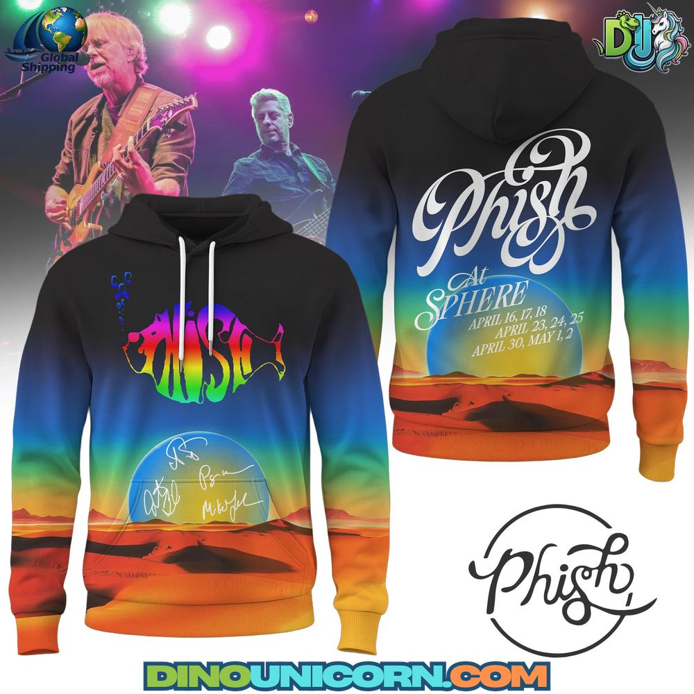 Phish At Sphere T-Shirt Hoodie Or Zip-up Hoodie NNA - Image 4