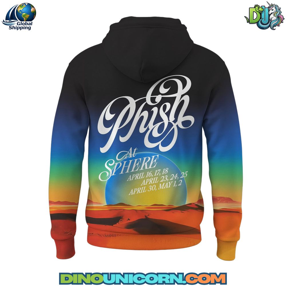 Phish At Sphere T-Shirt Hoodie Or Zip-up Hoodie NNA - Image 5