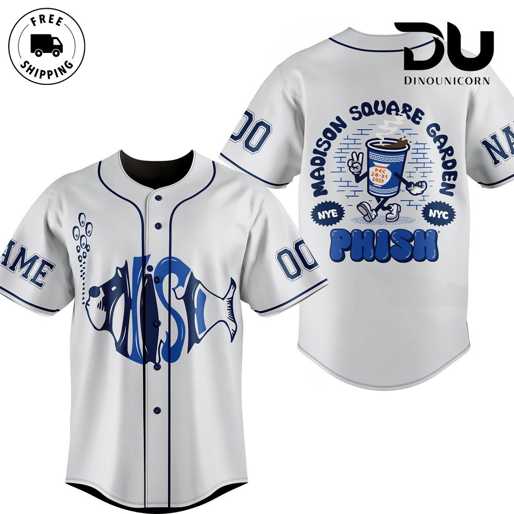 Phish Baseball Jersey NNA Shirt