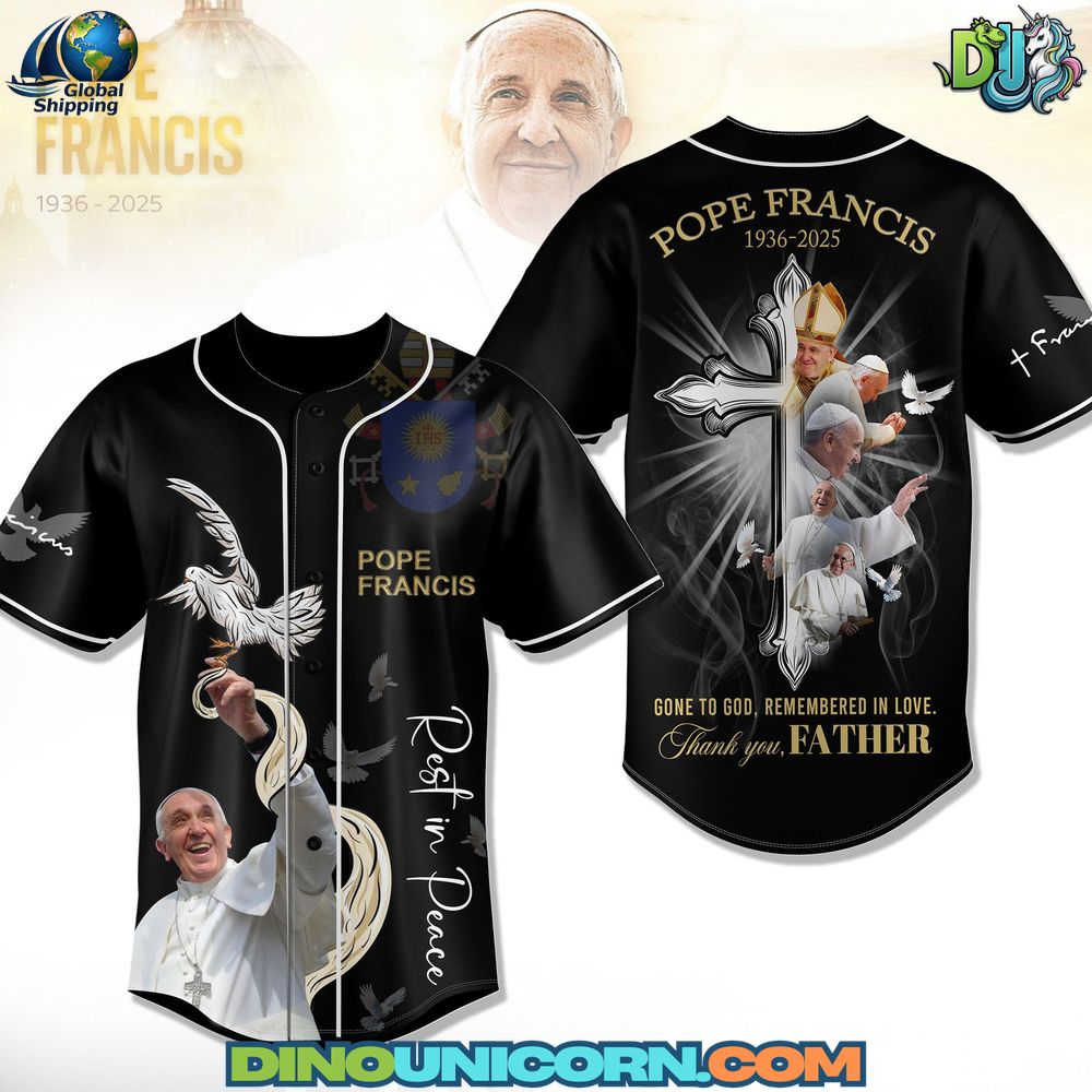 Pope Francis Baseball Jersey NNA