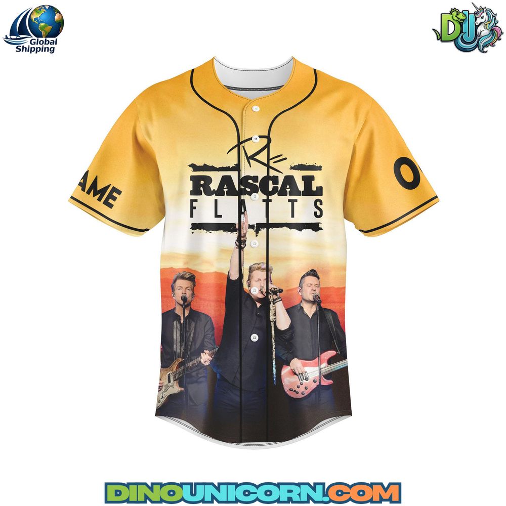 Rascal Flatts Baseball Jersey NNA - Image 2