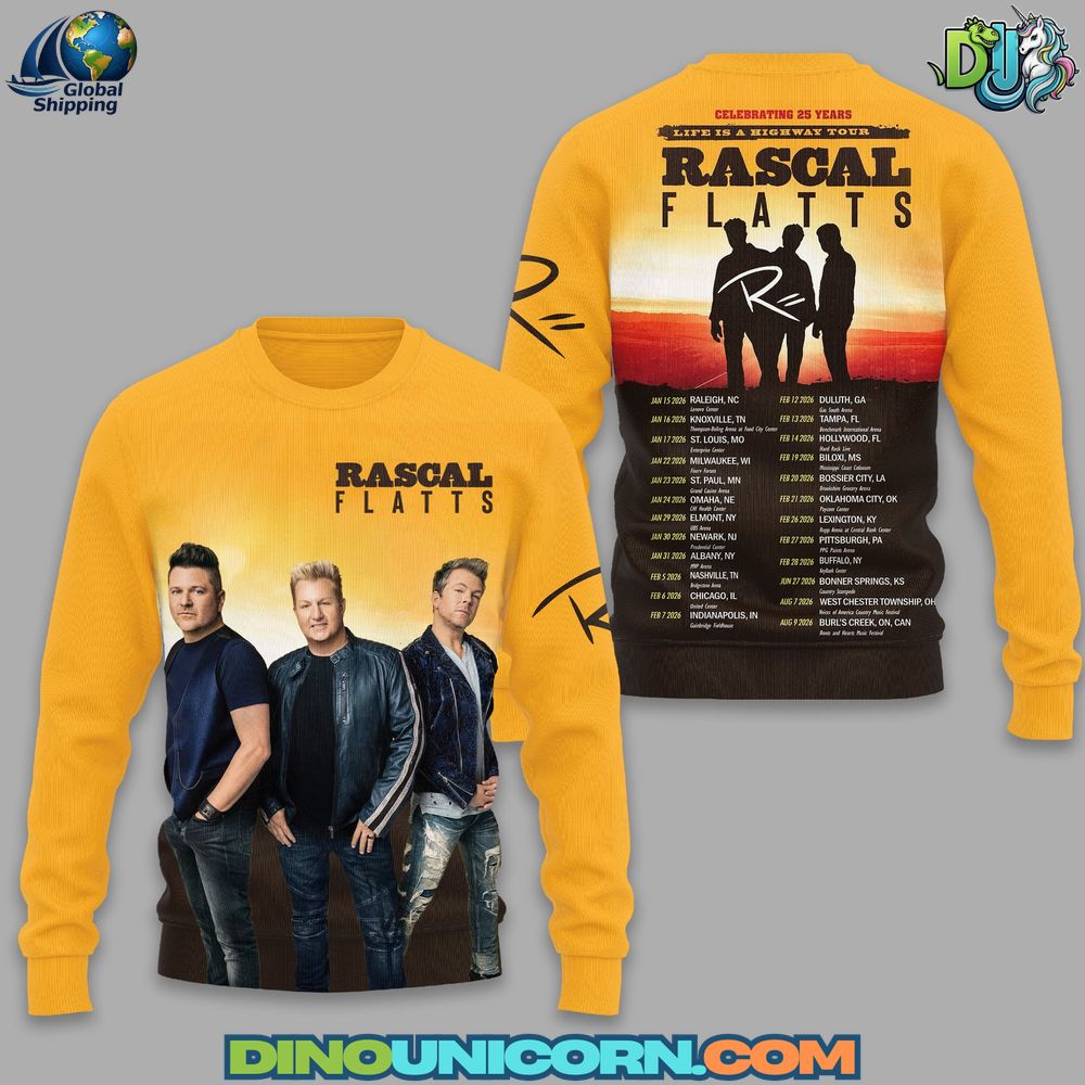 Rascal Flatts T-Shirt Hoodie Or Zip-up Hoodie NNA - Image 2