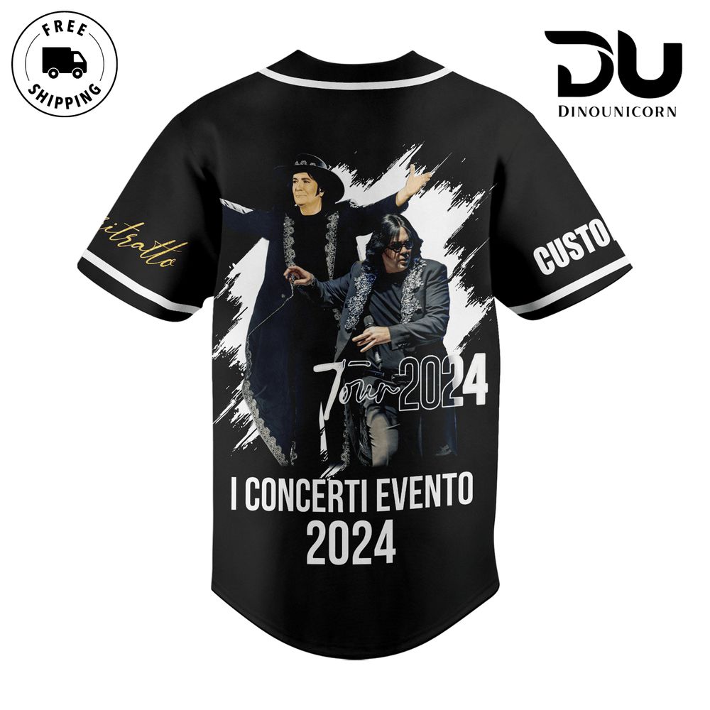 Renato Zero Tour Baseball Jersey NNA Shirt - Image 4