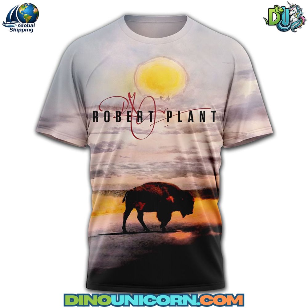 Robert Plant Spring Fever US Tour T-Shirt Hoodie Or Zip-up Hoodie NNA - Image 3