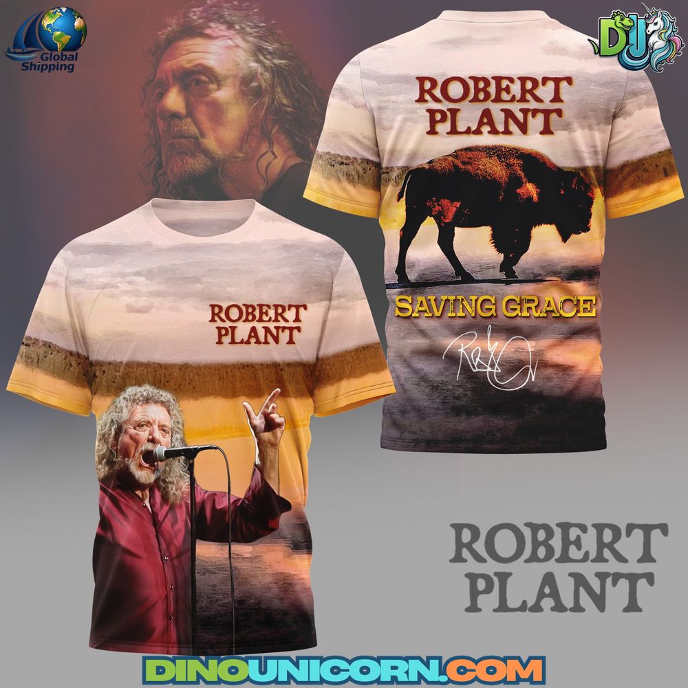 Robert Plant T-Shirt Hoodie Or Zip-up Hoodie NNA