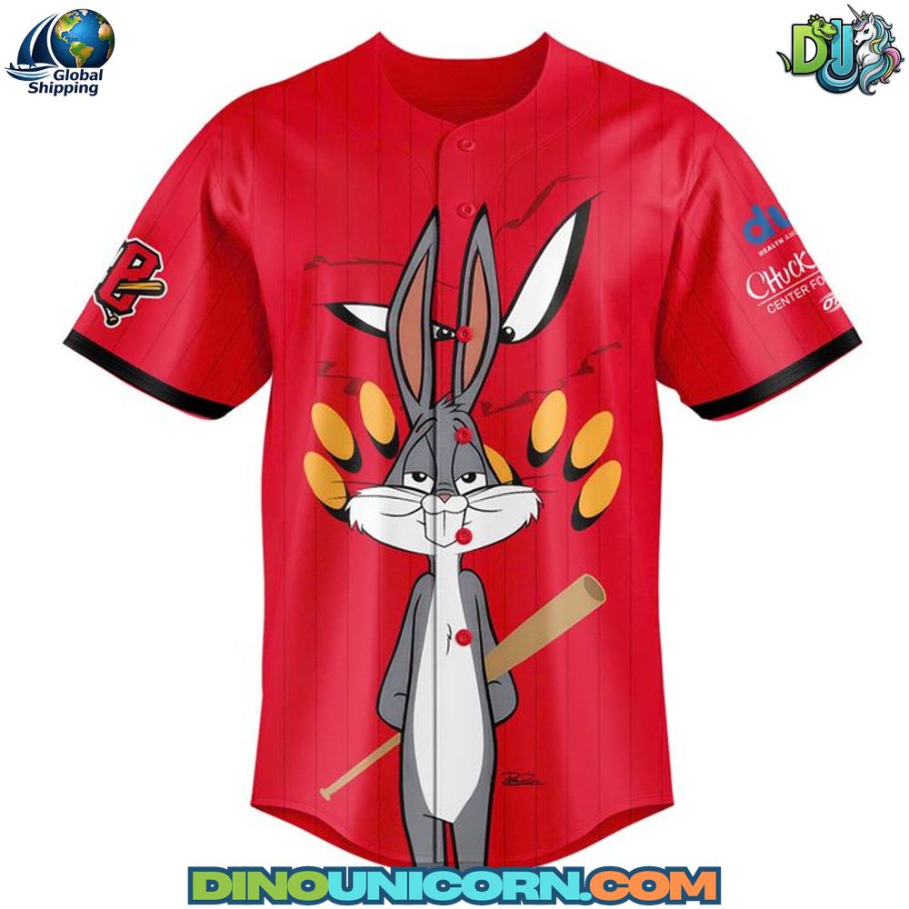 Schaumburg Boomers Baseball x Looney Tunes Baseball Jersey NNA - Image 2