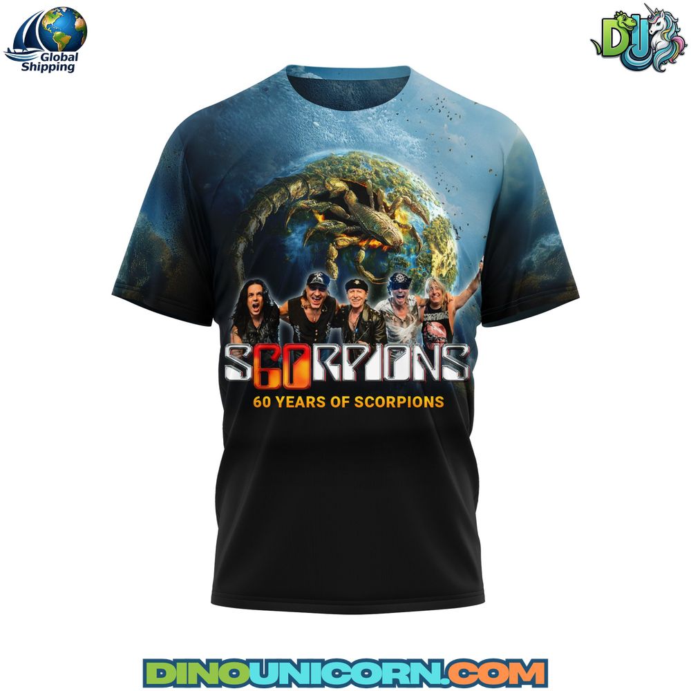 Scorpions Rock Band T-Shirt Hoodie Or Zip-up Hoodie NNA - Image 2