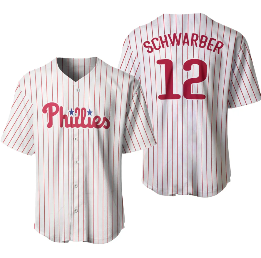 Schwarber 12 Kyle Philadelphia Team USA 2026 World Baseball Classic Baseball Jersey HFN