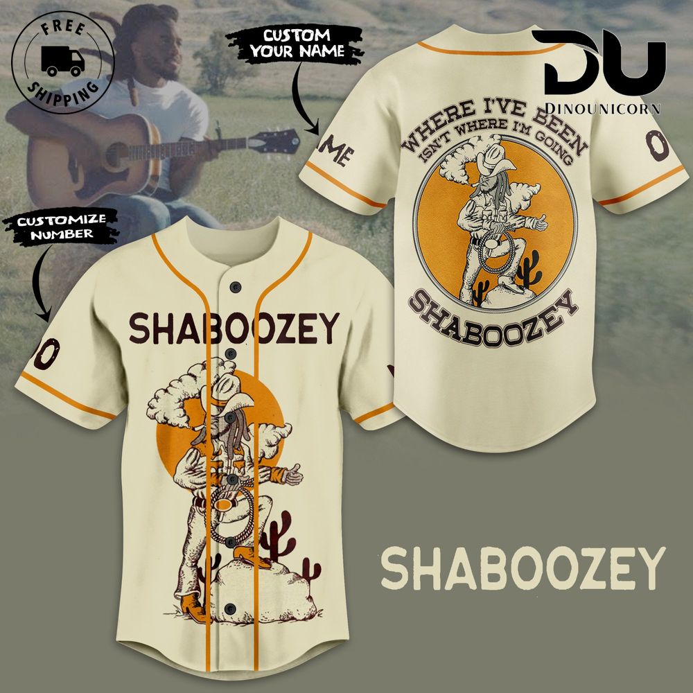 Shaboozey – Where I’ve Been Isn’t Where I’m Going Baseball Jersey NNA Shirt