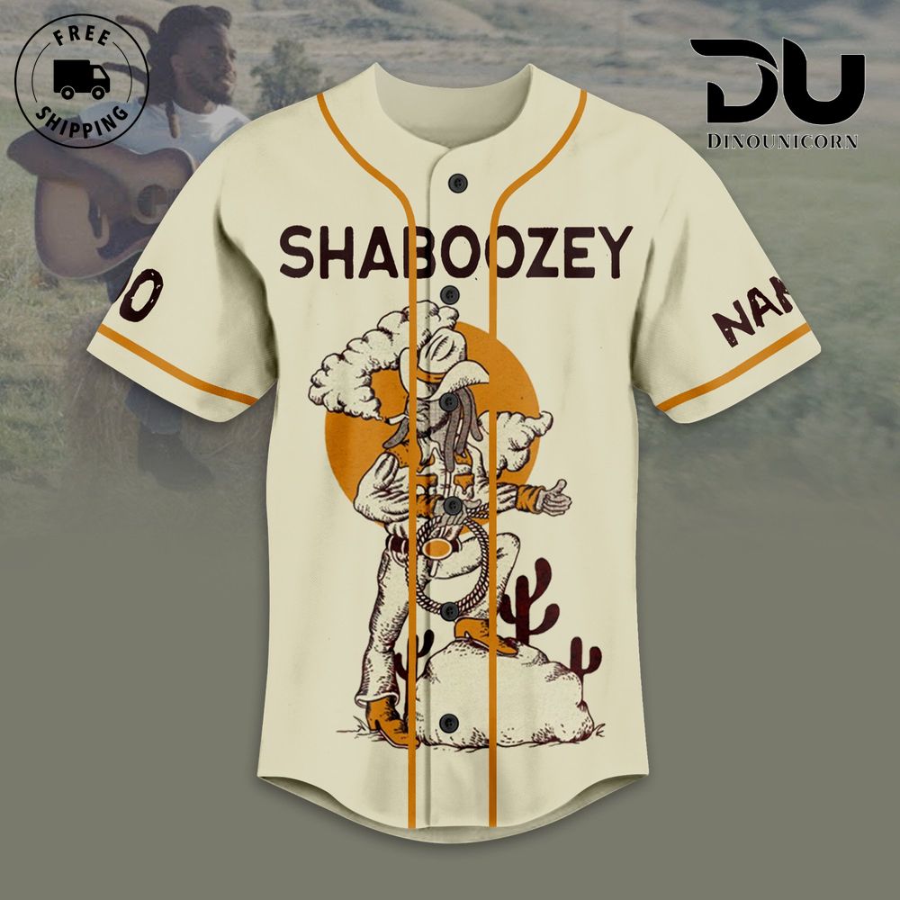 Shaboozey – Where I’ve Been Isn’t Where I’m Going Baseball Jersey NNA Shirt - Image 2