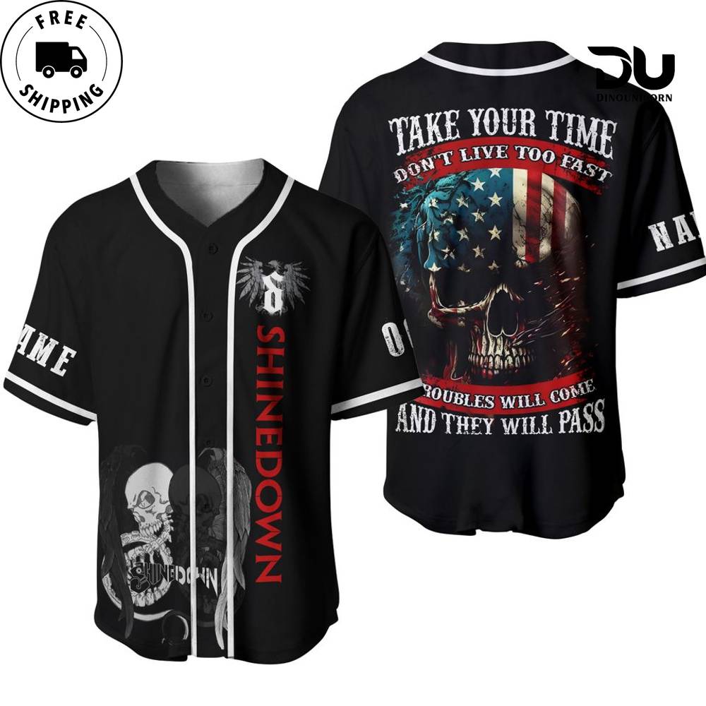 Shinedown Baseball Jersey NNA