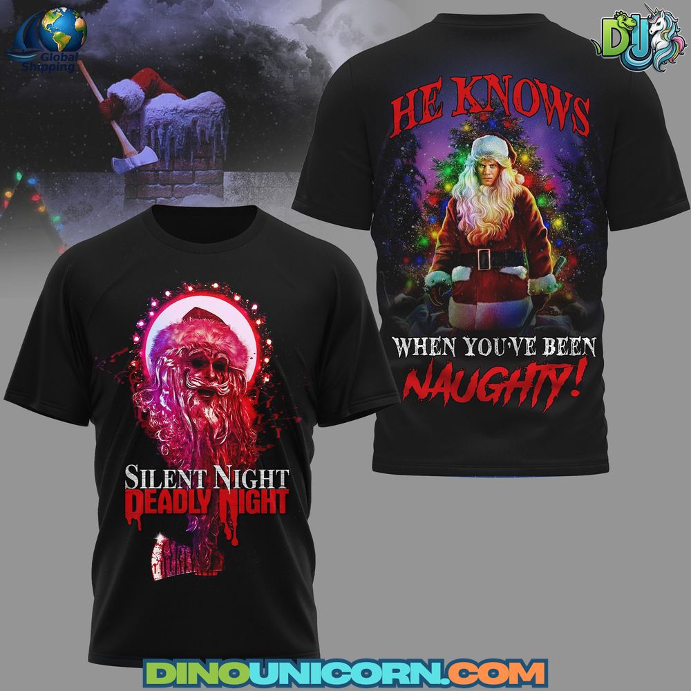 Silent Night Deadly Night T-Shirt Hoodie Or Zip-up Hoodie NNA