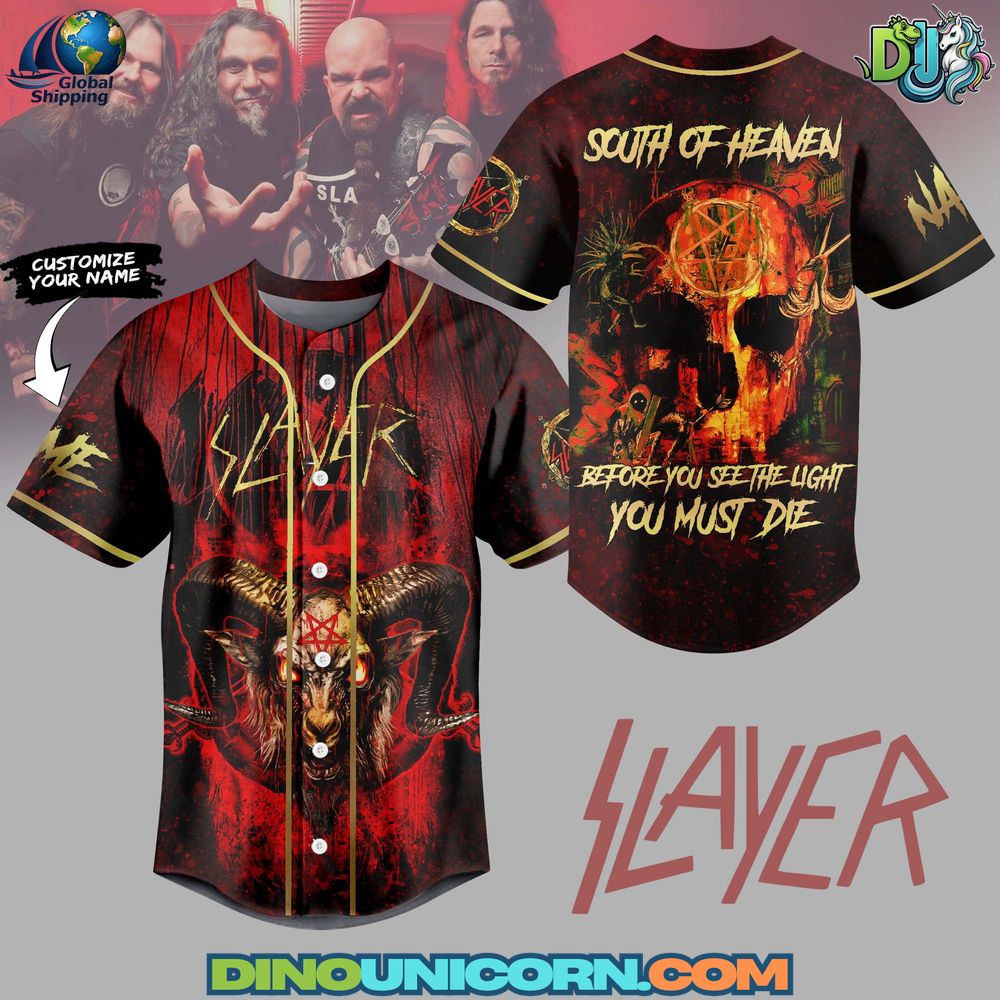 Slayer Baseball Jersey NNA