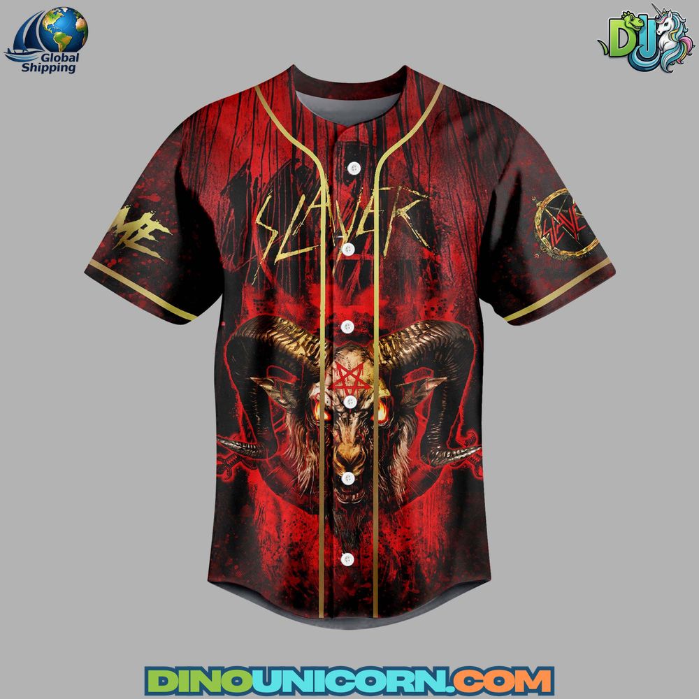 Slayer Baseball Jersey NNA - Image 2
