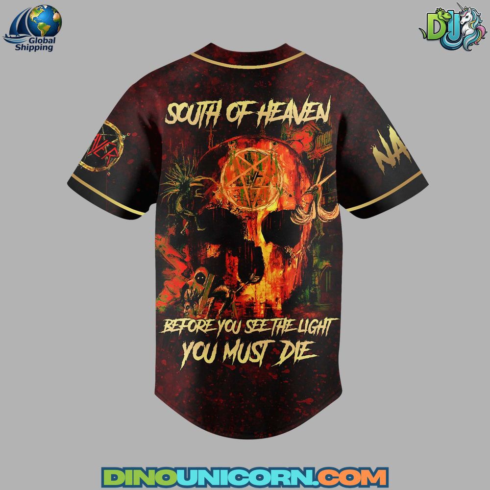 Slayer Baseball Jersey NNA - Image 3