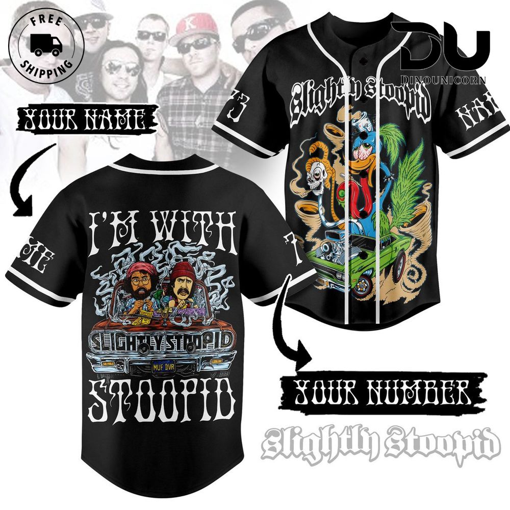 Slightly Stoopid Baseball Jersey NNA Shirt