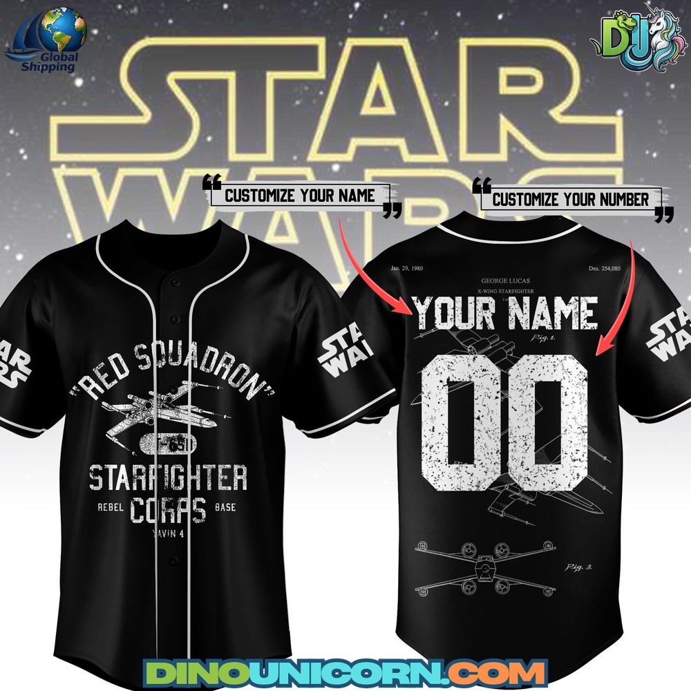 Star Wars Baseball Jersey NNA