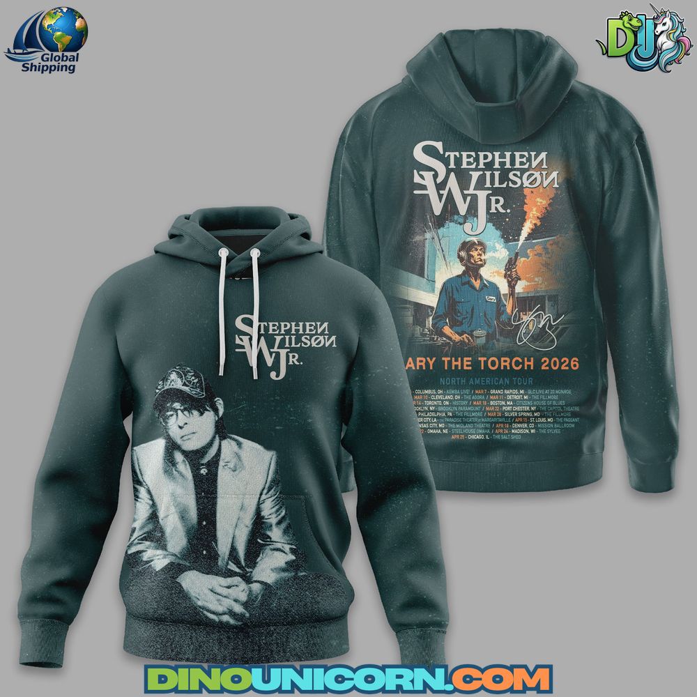 Stephen Wilson Jr. Gary The Torch Tour 2026 T-Shirt Hoodie Or Zip-up Hoodie NNA - Image 2
