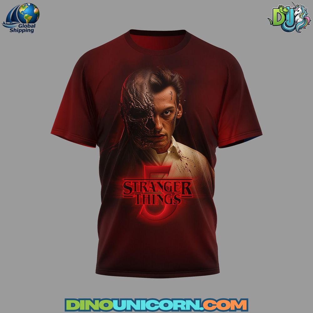 Stranger Things 5 T-Shirt Hoodie Or Zip-up Hoodie NNA - Image 2