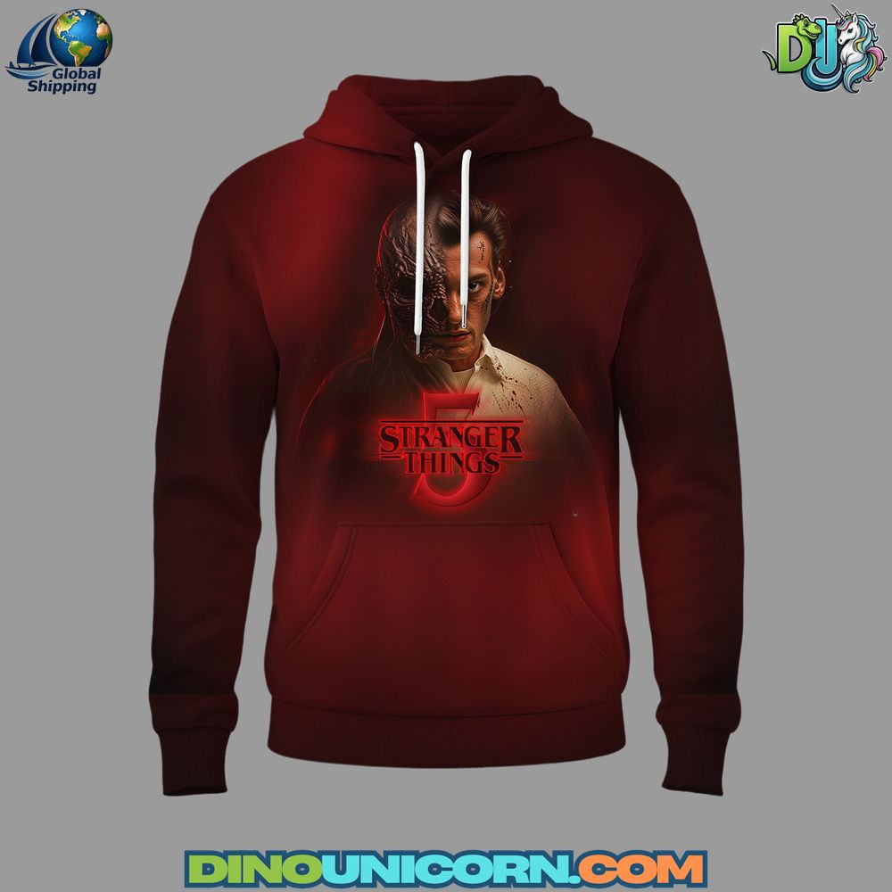 Stranger Things 5 T-Shirt Hoodie Or Zip-up Hoodie NNA - Image 5