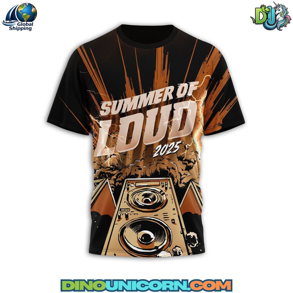 Summer of Loud 2025 T-Shirt Hoodie Or Zip-up Hoodie NNA - Image 3