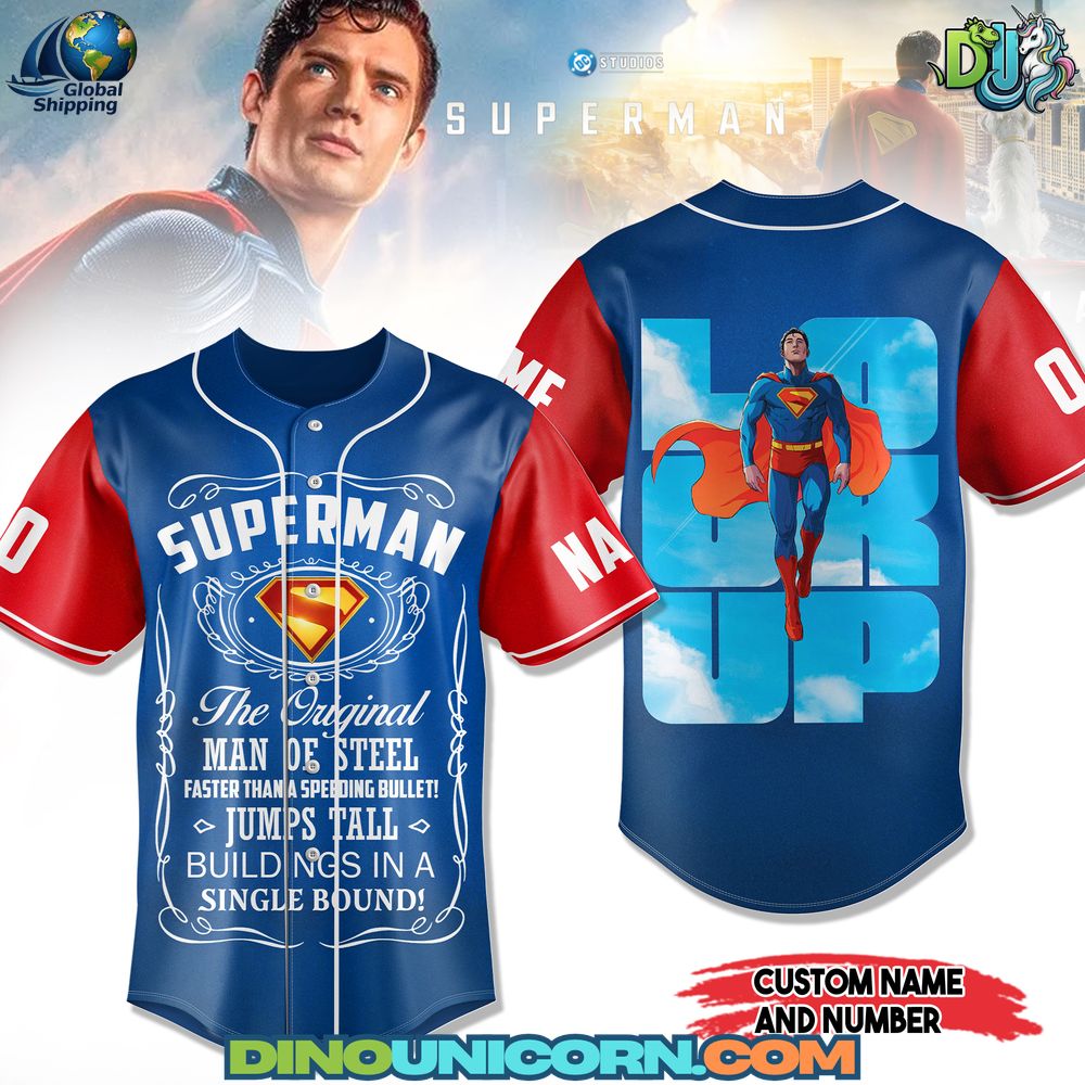 Superman Baseball Jersey NNA