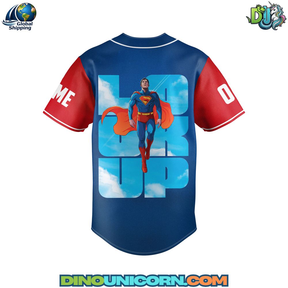Superman Baseball Jersey NNA - Image 3