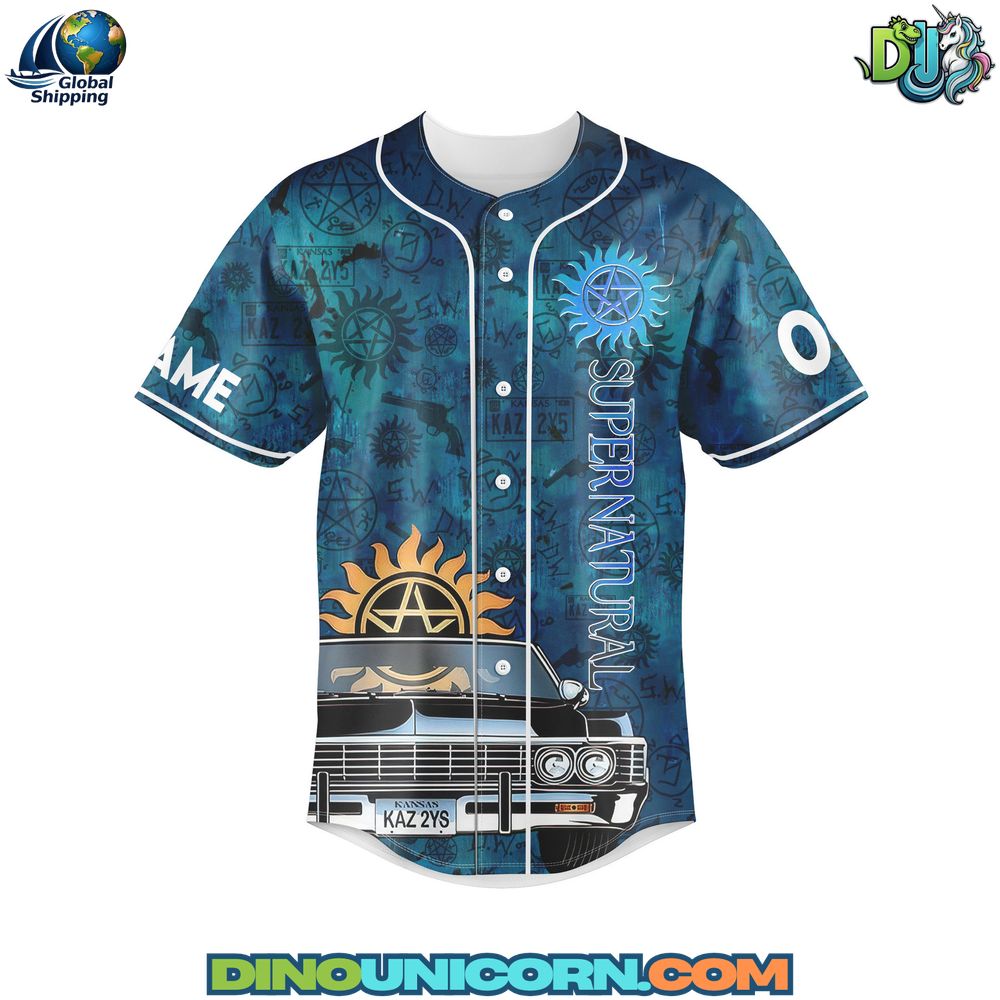 Supernatural Baseball Jersey NNA - Image 3