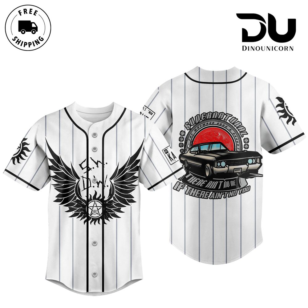 Supernatural Baseball Jersey NNA Shirt - Image 3
