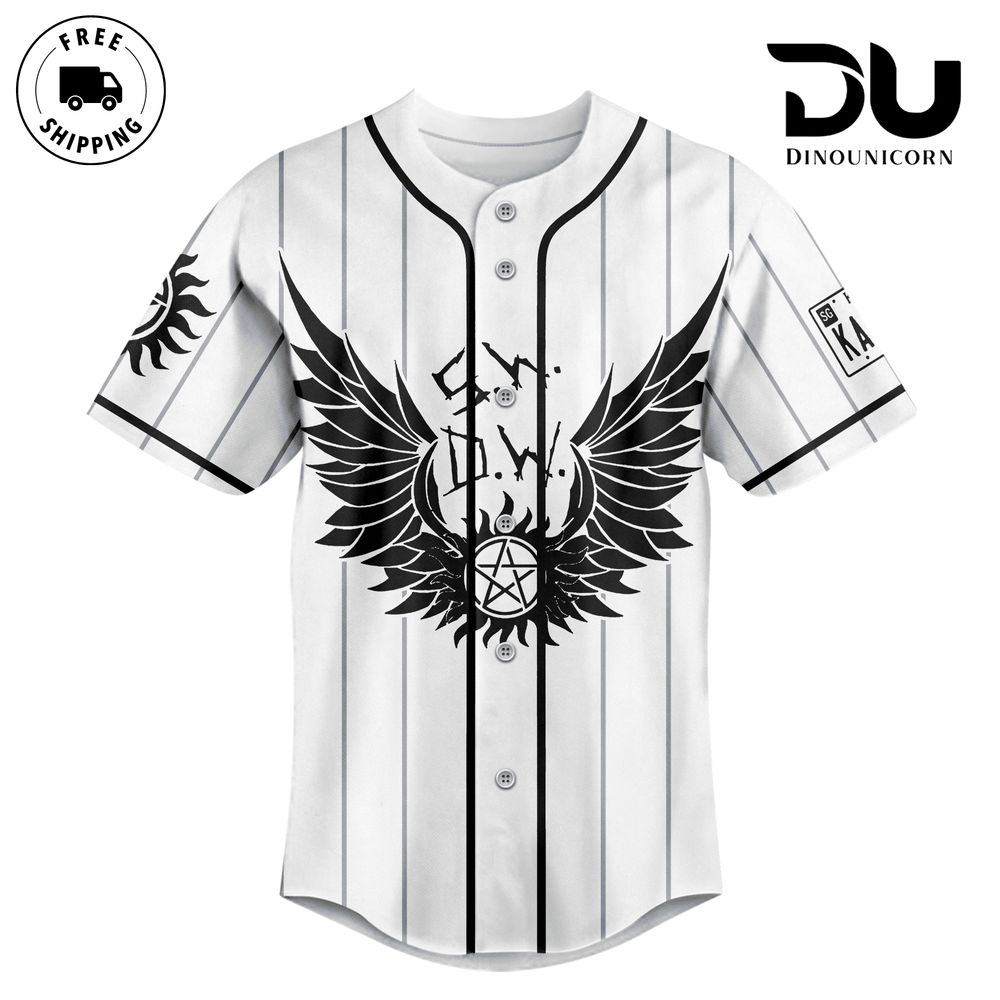 Supernatural Baseball Jersey NNA Shirt - Image 4