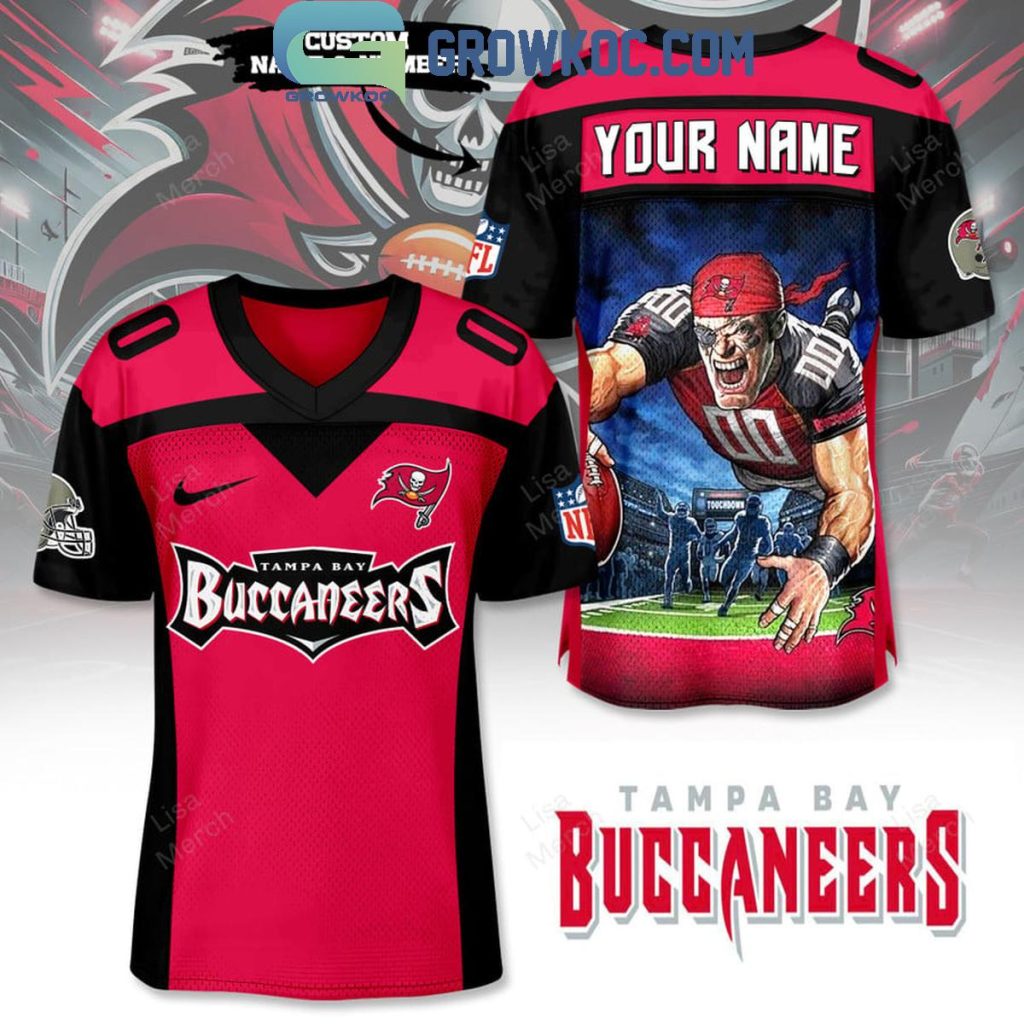 Tampa Bay Buccaneers Sport Spirit 2024 Personalized Football Jersey, Mesh Jersey, Women Croptop Sports Shirt HFN