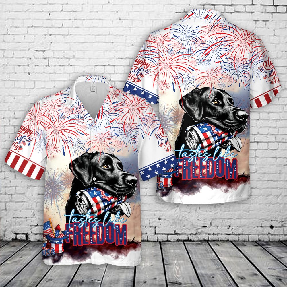 Tastes Like Freedom 4th Of July Hawaiian Shirt NNA