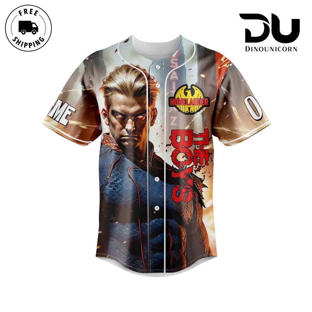 The Boys I Am Homelander Baseball Jersey NNA