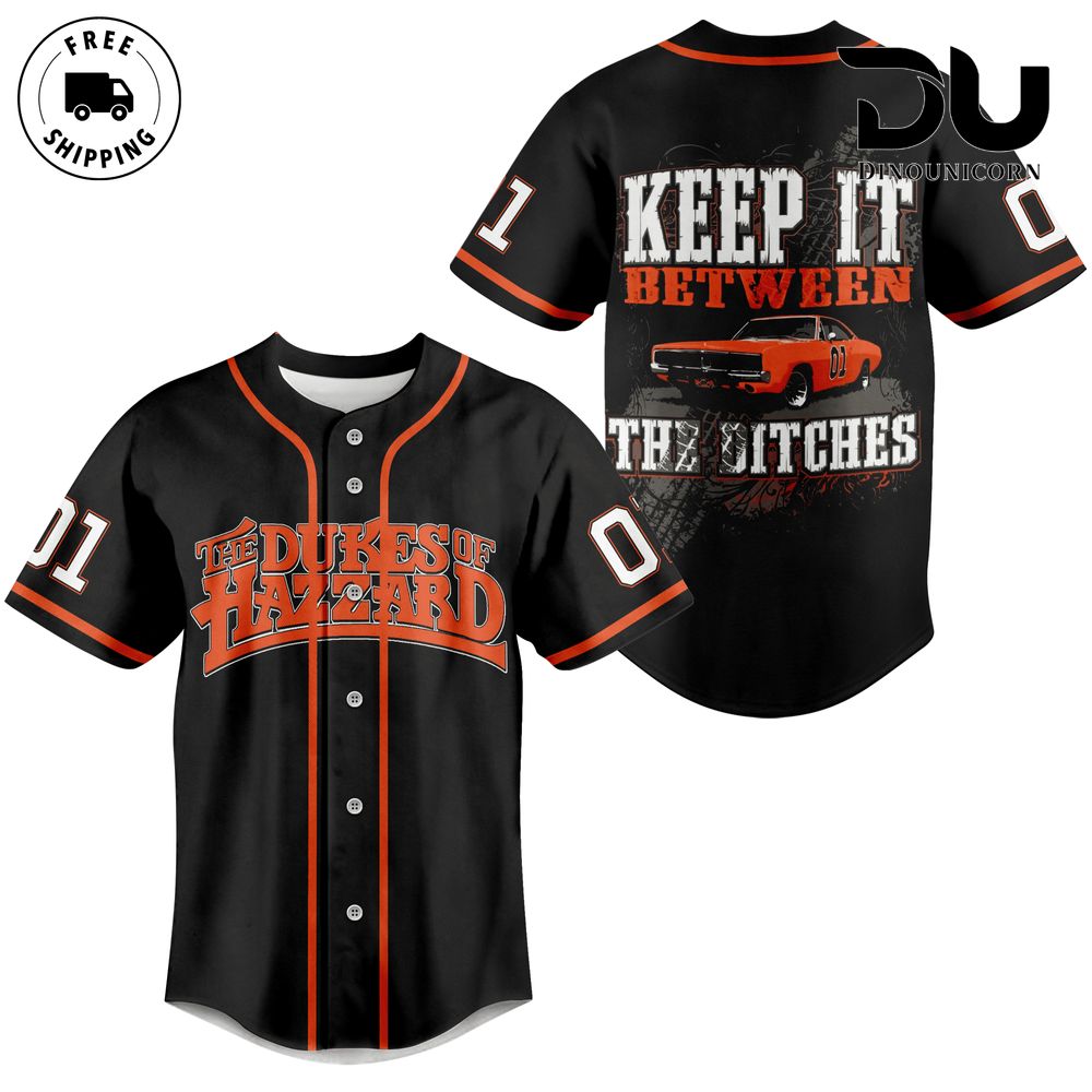 The Dukes Of Hazzard Baseball Jersey NNA Shirt - Image 2