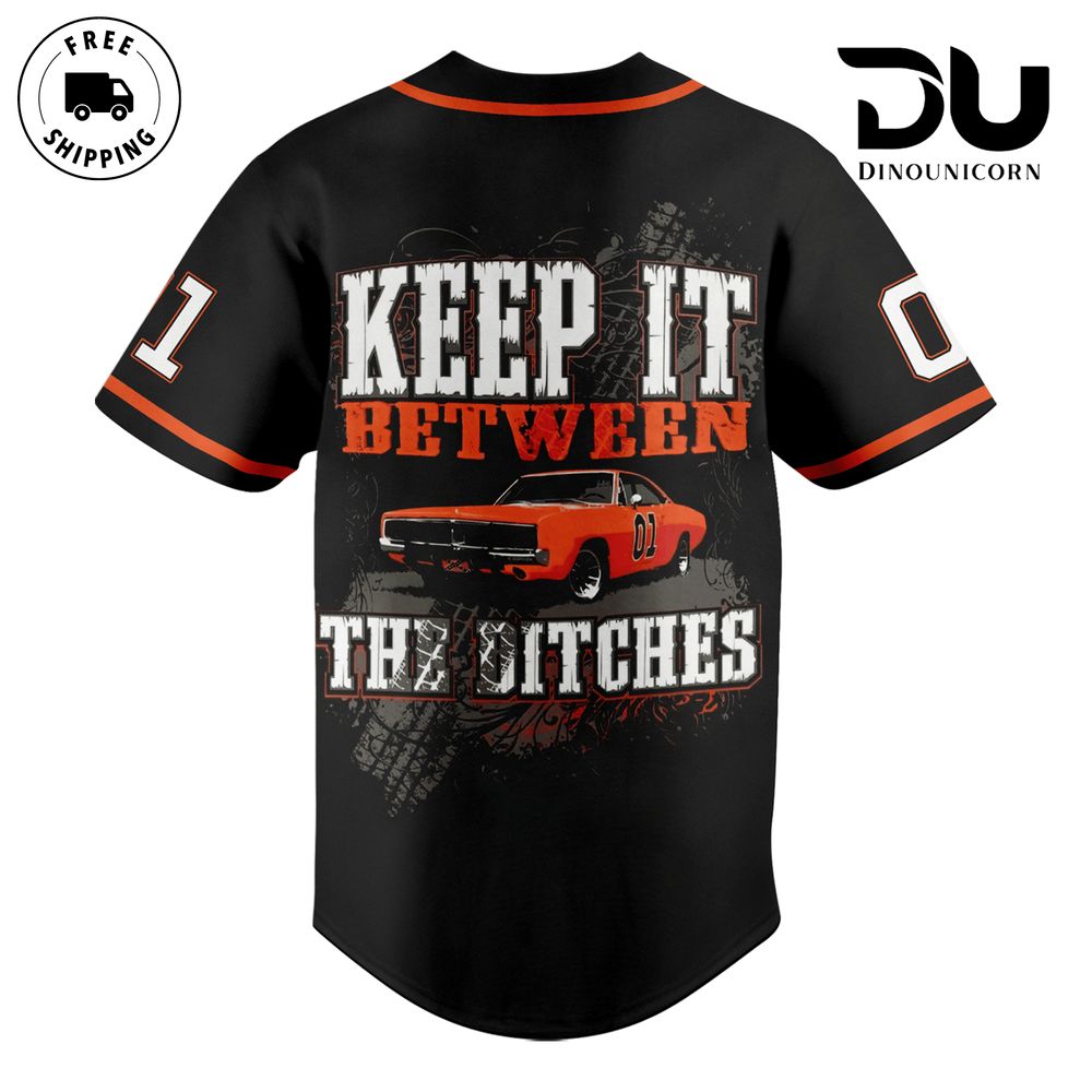 The Dukes Of Hazzard Baseball Jersey NNA Shirt - Image 4