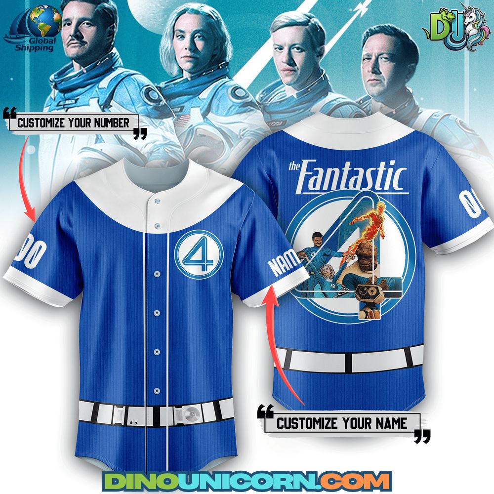 The Fantastic 4 Baseball Jersey NNA