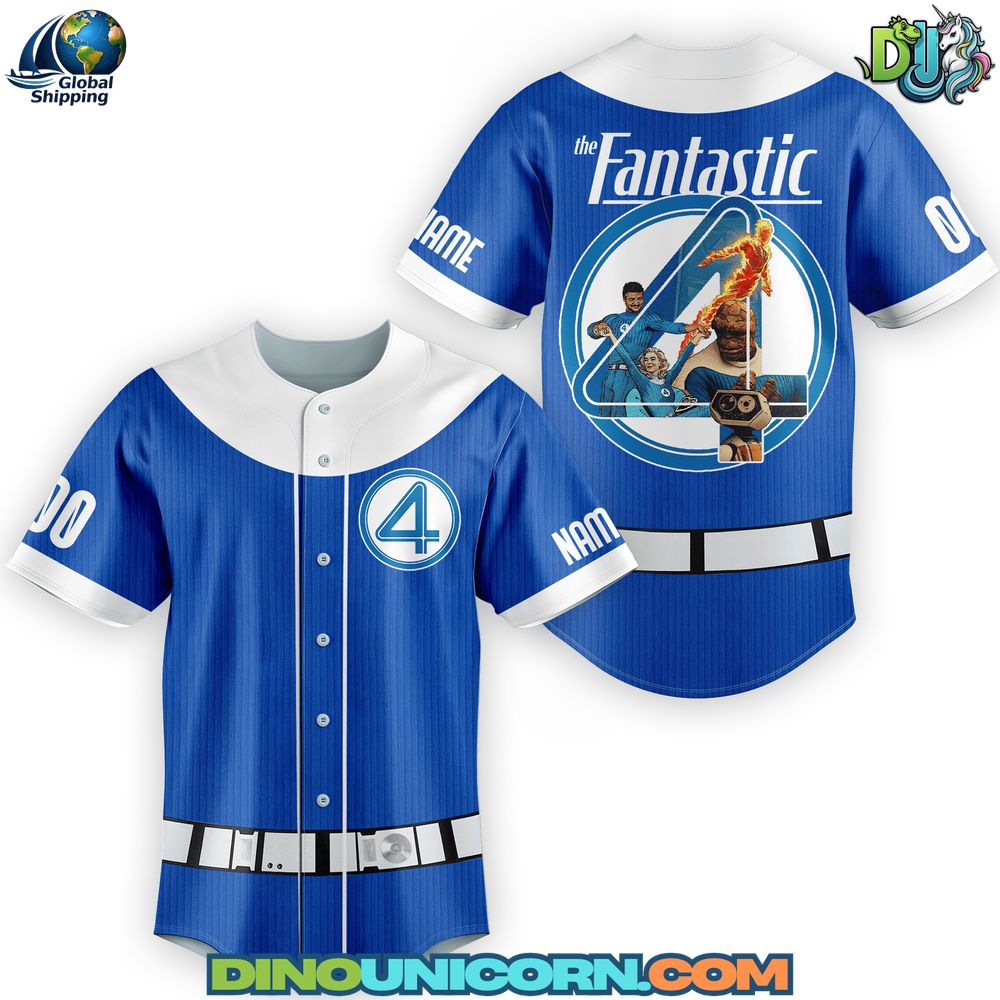 The Fantastic 4 Baseball Jersey NNA - Image 2