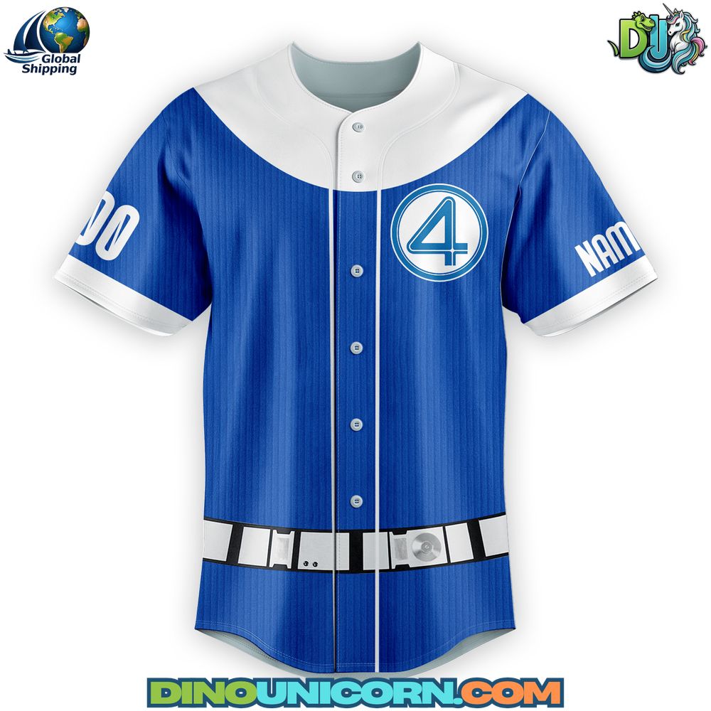 The Fantastic 4 Baseball Jersey NNA - Image 3
