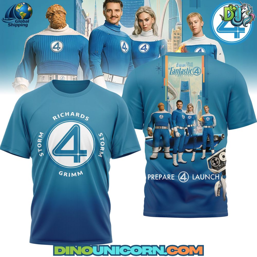 The Fantastic Four T-Shirt Hoodie Or Zip-up Hoodie NNA