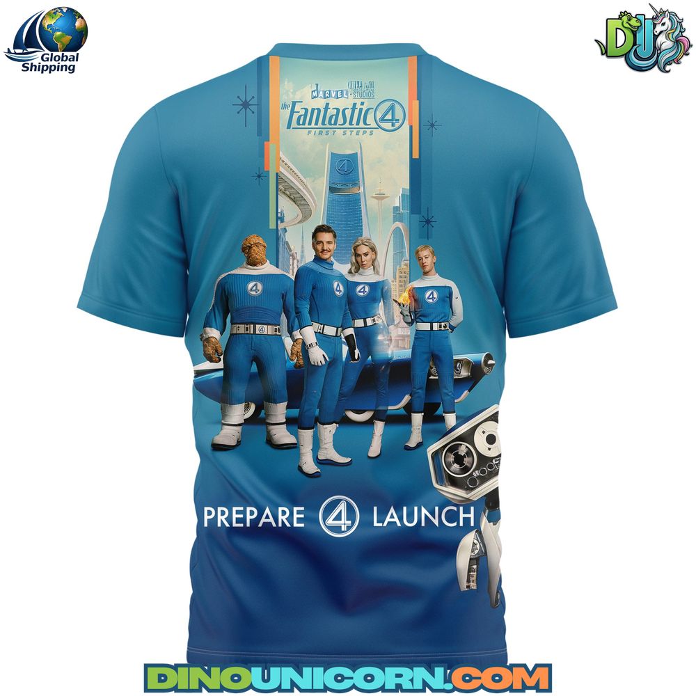 The Fantastic Four T-Shirt Hoodie Or Zip-up Hoodie NNA - Image 3