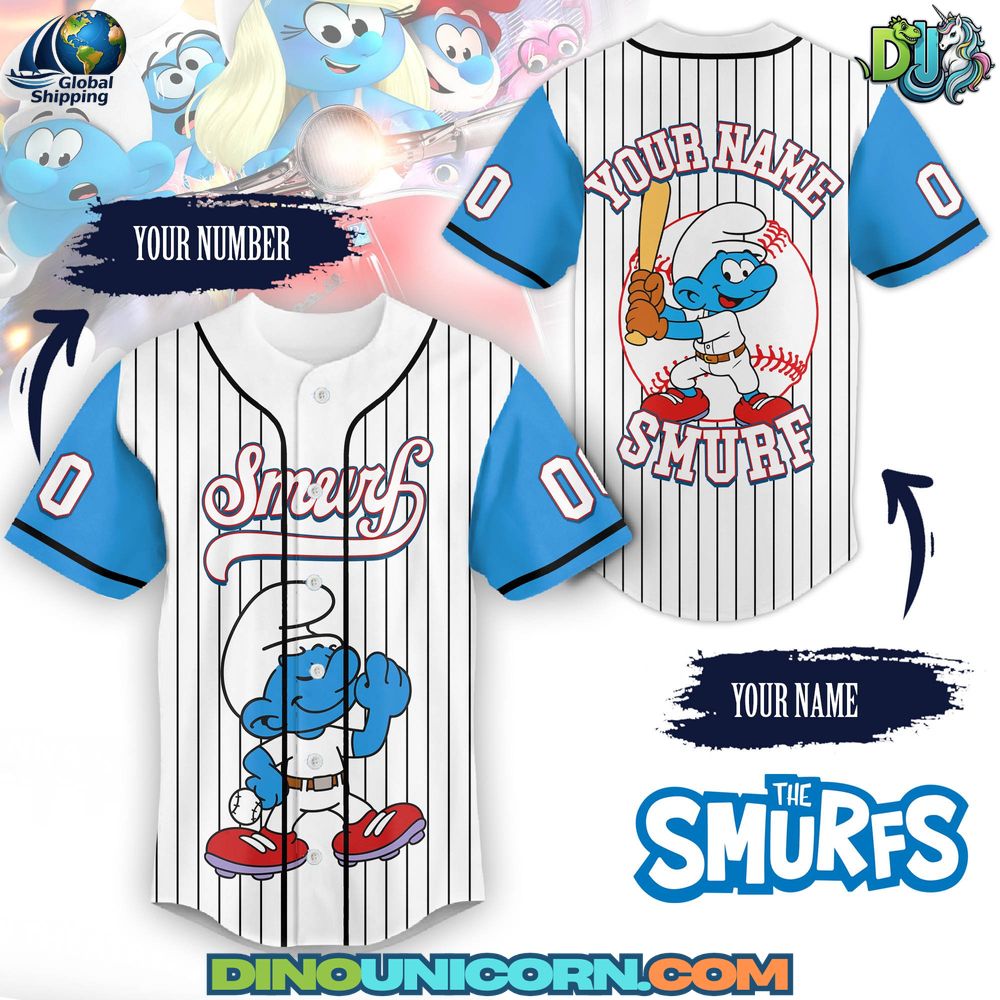 The Smurfs Baseball Jersey NNA