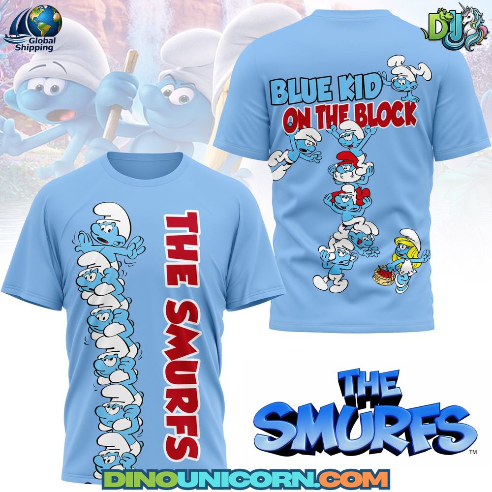 The Smurfs T-Shirt Hoodie Or Zip-up Hoodie NNA