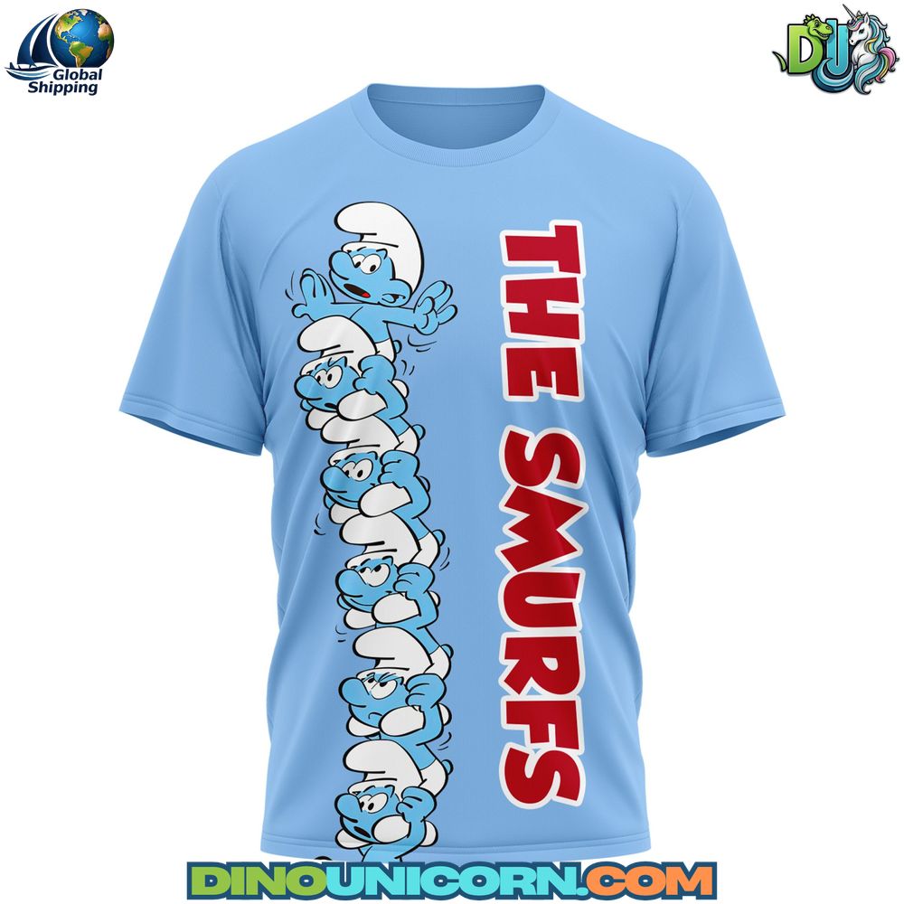 The Smurfs T-Shirt Hoodie Or Zip-up Hoodie NNA - Image 2