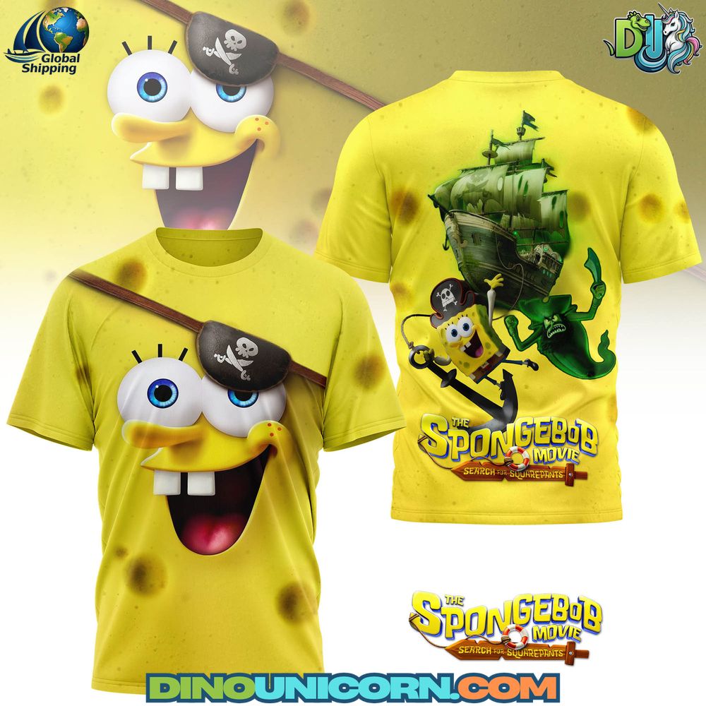 The SpongeBob Movie Search for SquarePants T-Shirt Hoodie Or Zip-up Hoodie NNA